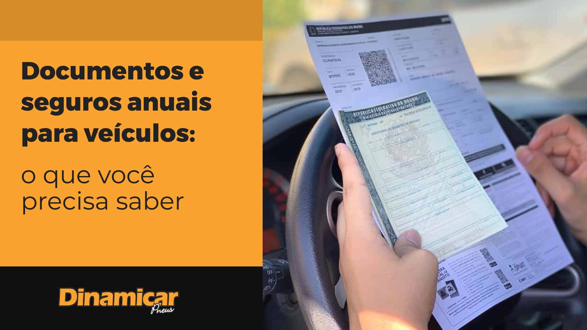 Checklist de documentos para contratar seguro auto sem CNH.