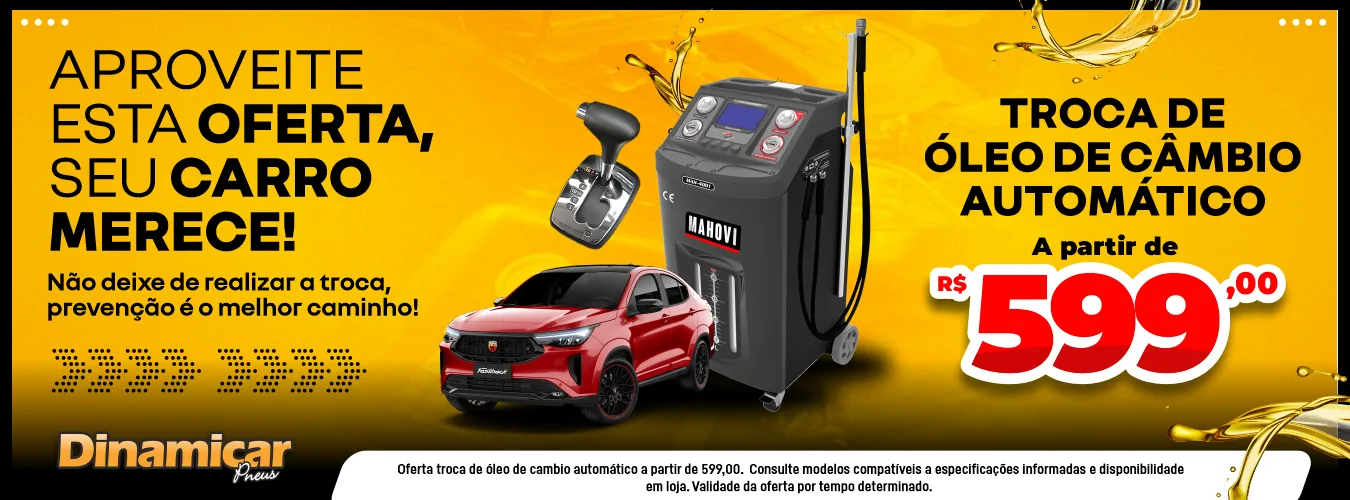 Troca de óleo de câmbio automático