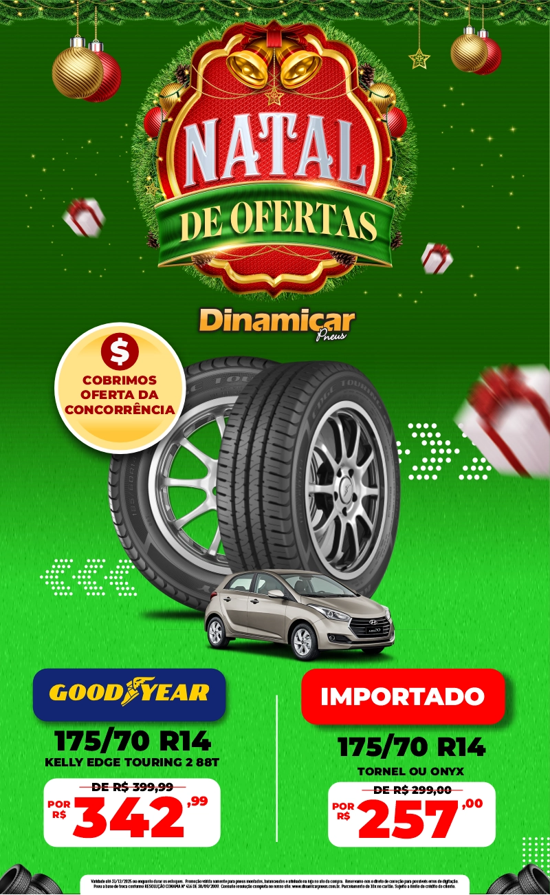 Promoção Goodyear 175/70 R14