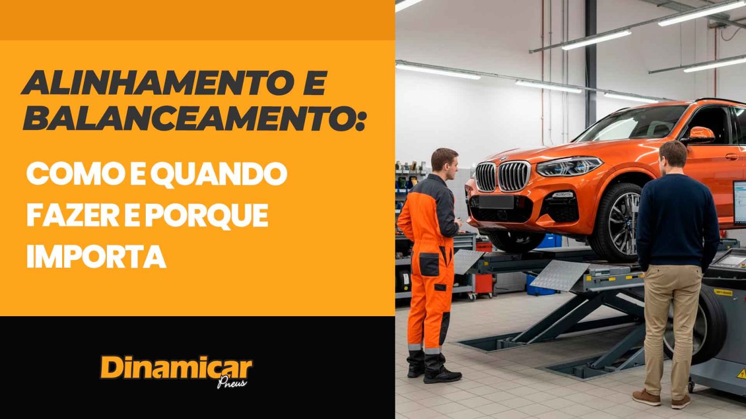 Alinhamento e balanceamento de pneus quando e como fazer